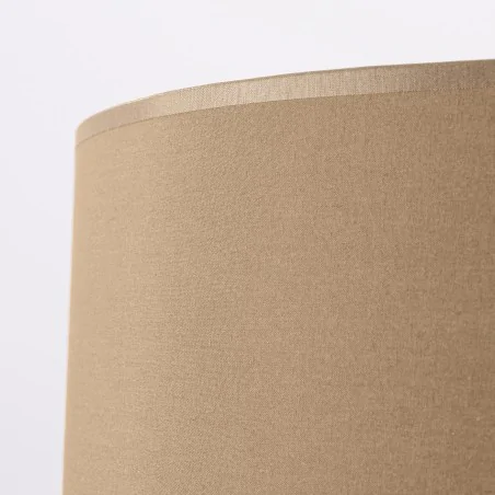 Lampy-sufitowe - lampa sufitowa wisząca do salonu nevia z kloszem taupe sl.1849 sollux 