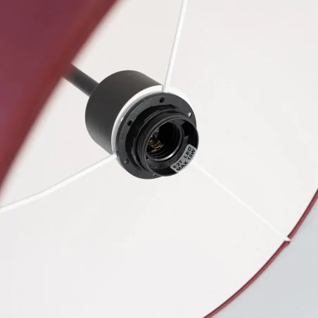 Lampy-sufitowe - lampa wisząca oświetlenie sufitowe do mieszkania nevia burgund sl.1852 sollux 