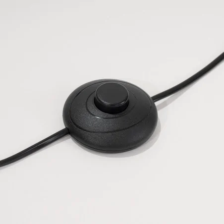 Lampy-stojace - lampa podłogowa z marmurkowym abażurem nevia beżowa na trójnogu sl.1854 sollux 