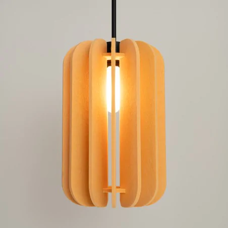 Lampy-sufitowe - lampa wisząca z modnym żółtym filcowym kloszem mula 27 sl.1858 sollux 