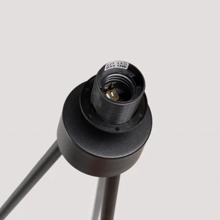 Lampy-stojace - lampa podłogowa z żółtym kloszem z filcu mula 45 na trójnogu sl.1864 sollux 