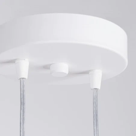 Lampy-sufitowe - lampa wisząca białe tuby sufitowe zwis podwójny gu10 lagos sl.1868 sollux 