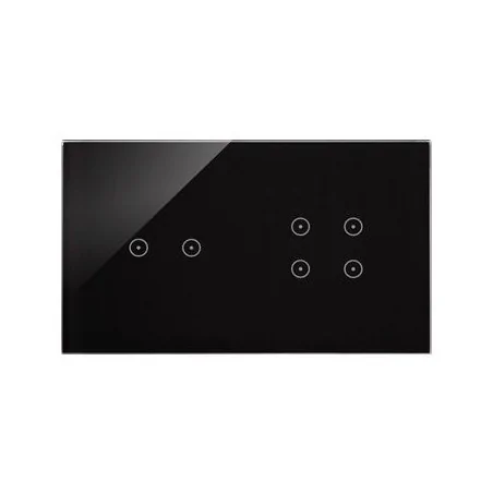 Panele-dotykowe - panel dotykowy 2+4 pola dotykowe zastygła lawa dstr224/73 simon 54 touch kontakt simon 