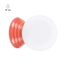 Kinkiety-lazienkowe - kinkiet ścienny do łazienki w brzoskwiniowej obudowie zori sl.1895 sollux