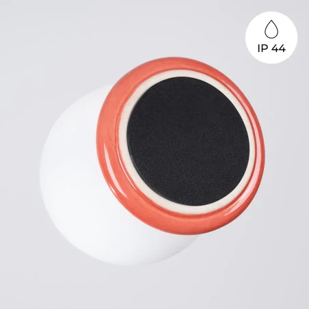 Kinkiety-lazienkowe - kinkiet ścienny do łazienki w brzoskwiniowej obudowie zori sl.1895 sollux 