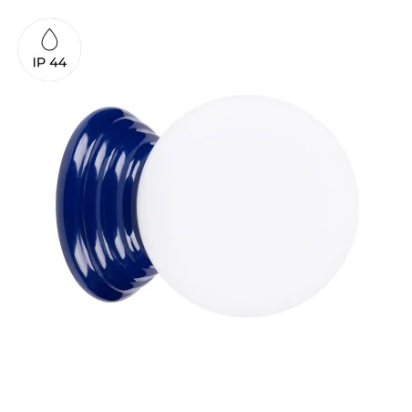 Kinkiety-lazienkowe - kinkiet niebieski do łazienki lampa ścienna ultramaryna ip44 zori sl.1896 sollux 