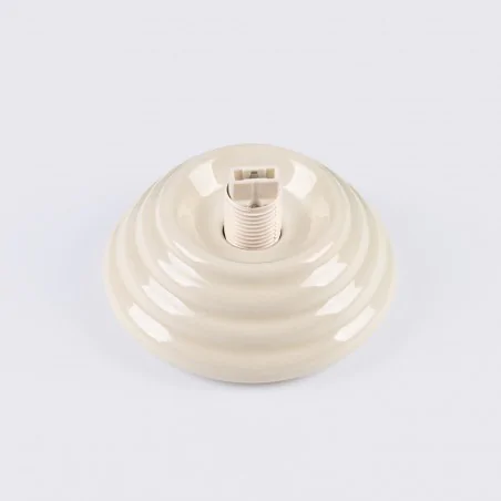 Plafony - lampa sufitowa plafon beżowy do łazienki ip44 kula zori sl.1897 sollux 