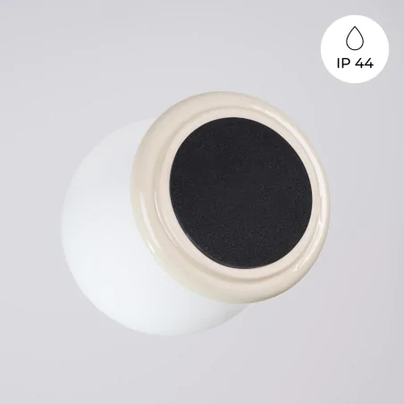 Plafony - lampa sufitowa plafon beżowy do łazienki ip44 kula zori sl.1897 sollux 