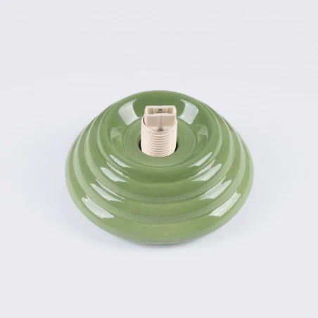 Plafony - lampa sufitowa do łazienki plafon zielony z białym kulistym kloszem zori sl.1900 sollux 