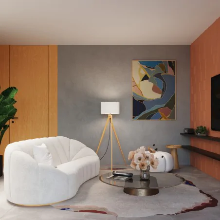 Lampy-stojace - lampa podłogowa skandynawska na trójnogu natt biała sl.1908 sollux 