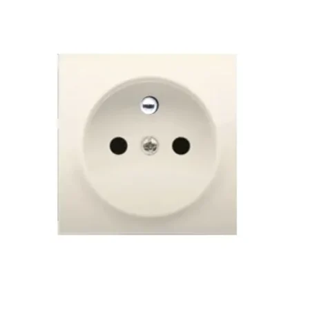 Pokrywy-do-gniazd - pokrywa kremowa do gniazda pojedynczego z uziemieniem kontakt simon 54 dgz1zp/411 