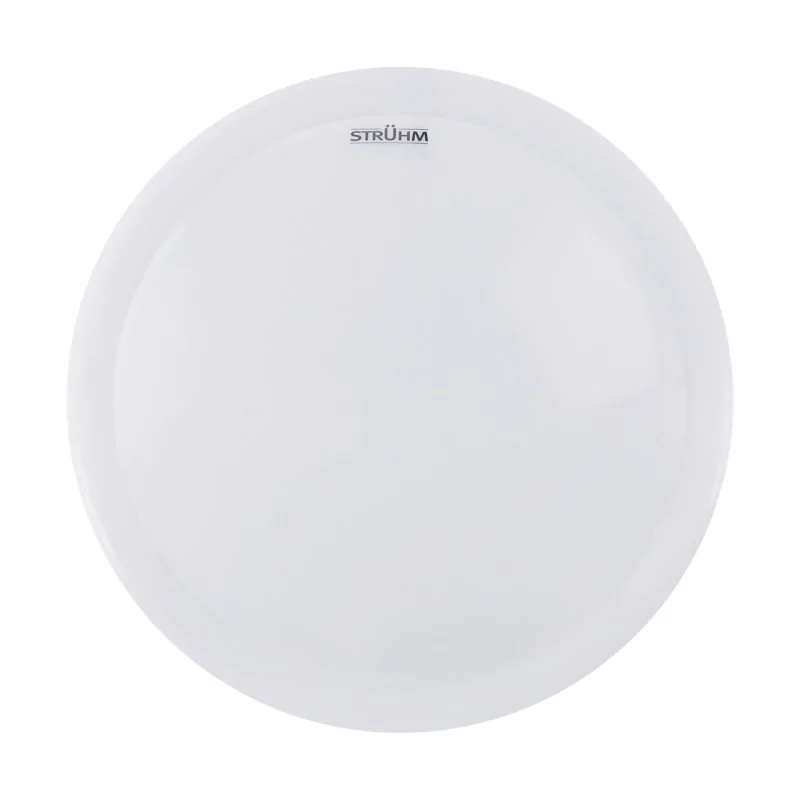 Plafony - okrągła lampa sufitowa led plafoniera hermetyczna biała 18w 4000k denzel ideus firmy IDEUS - STRUHM 