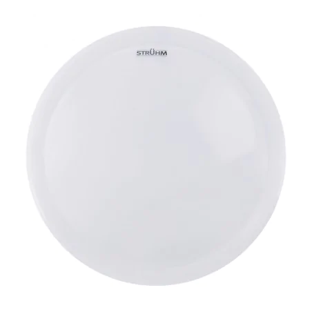 Plafony - okrągła lampa sufitowa led plafoniera hermetyczna biała 18w 4000k denzel ideus 