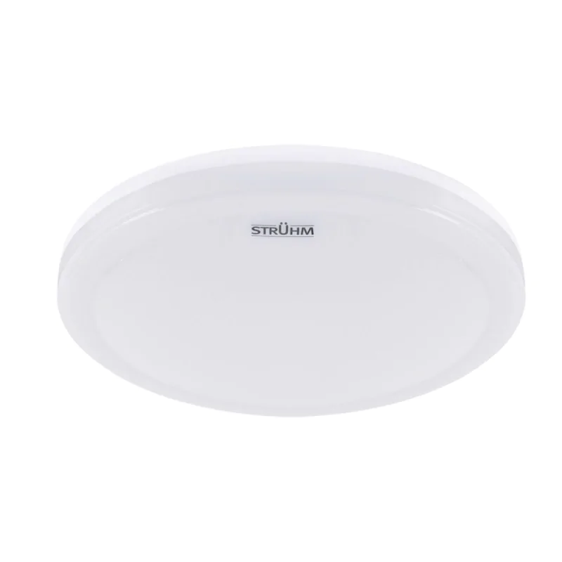 Plafony - plafoniera sufitowa 24w oprawa led ip44 biała 4000k denzel ideus firmy IDEUS - STRUHM 