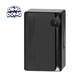 Dzwonki-do-drzwi-przewodowe - dzwonek przewodowy do drzwi dwutonowy czarny ding dong 230v stratis ac orno