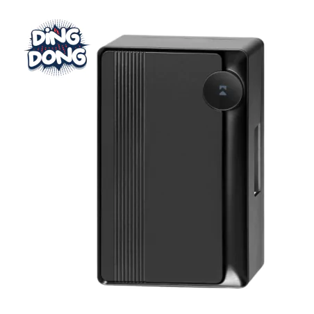 Dzwonki-do-drzwi-przewodowe - dzwonek przewodowy do drzwi dwutonowy czarny ding dong 230v stratis ac orno 