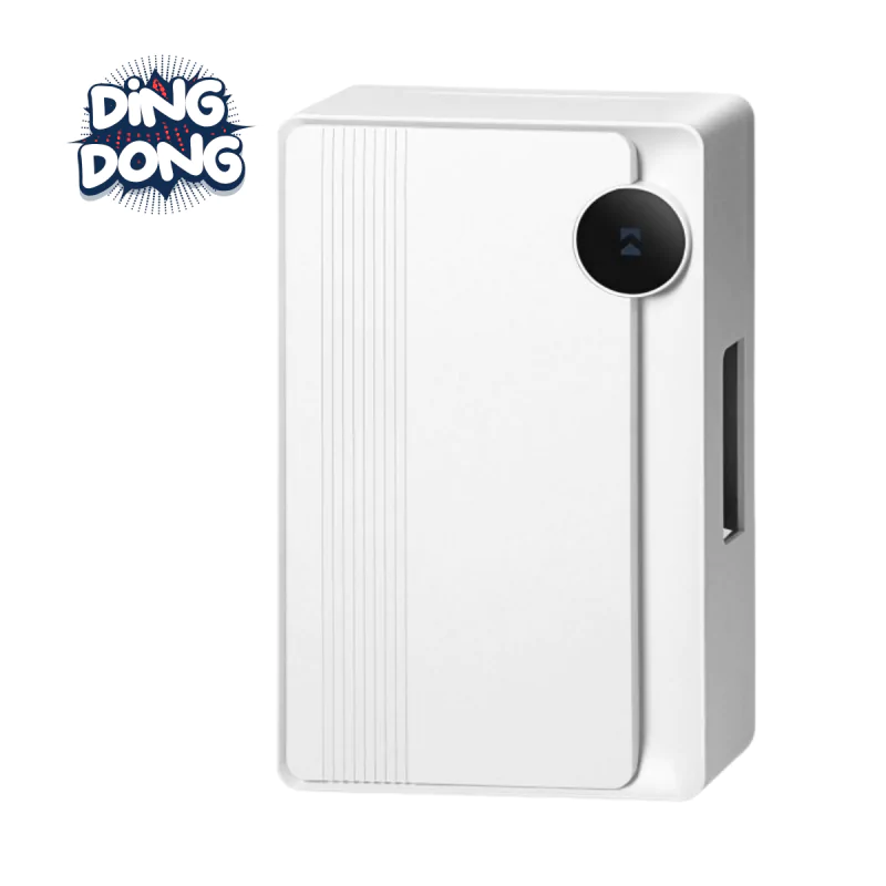 Dzwonki-do-drzwi-przewodowe - dzwonek przewodowy do drzwi dwutonowy gong biały ding dong 230v stratis ac orno firmy ORNO 