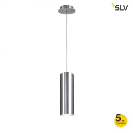 Lampy-sufitowe - lampa sufitowa okrągła enola alu e27 max 60w slv 
