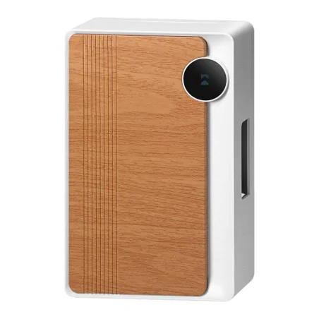 Dzwonki-do-drzwi-przewodowe - dzwonek ding-dong gong do drzwi dwutonowy biało-dębowy 230v stratis ac orno 