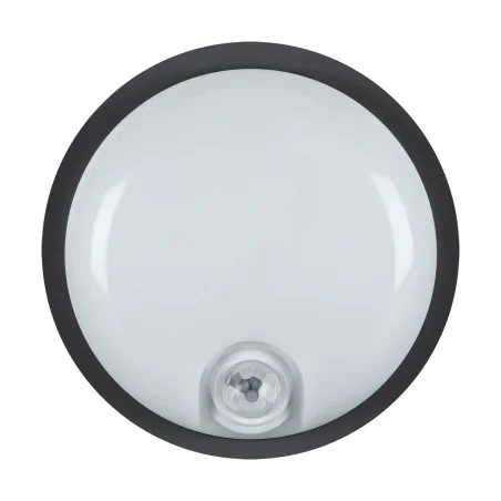 Kinkiety-zewnetrzne - oprawa ścienna na zewnątrz led z czujką ruchu 20w neutralna ip65 elias pir black ideus 