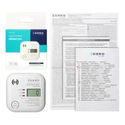 Czujniki-czadu - czujnik czadu wykrywacz tlenku węgla z wyświetlaczem żywotność 10lat orno