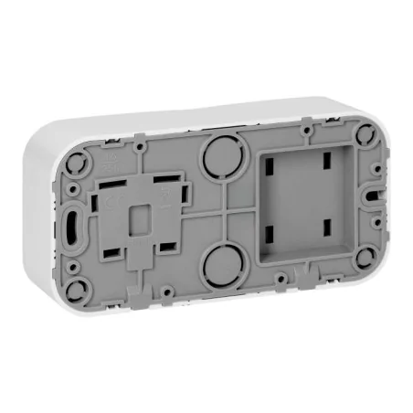 Wylaczniki-jednobiegunowe - or-oe-7207 białe gniazdo z wyłącznikiem pojedynczym poziome natynkowe ip20 todo orno 