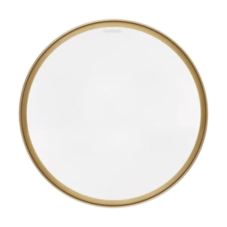 Plafony - lampa led 24w okrągła sufitowa plafon czarno-złoty 3 barwy światła fiesta ideus 