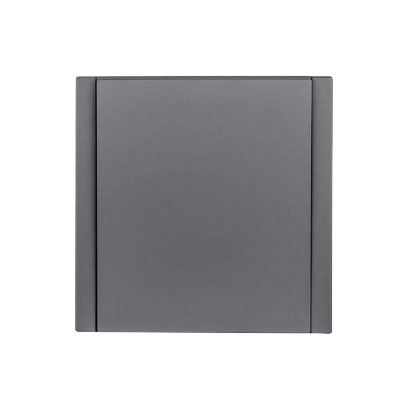 Wylaczniki-jednobiegunowe - wyłącznik pojedynczy do światła szary ramką w komplecie cc-tr-01 wesa firmy VCX 