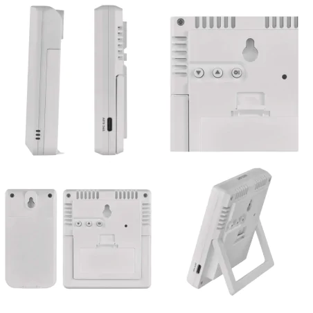 Termometry-i-stacje-pogodowe - stacja pogodowa bezprzewodowa z czujnikiem zewnętrznym biała stojąca e8647w emos 