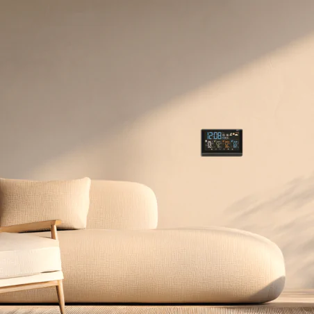 Termometry-i-stacje-pogodowe - stacja pogodowa bezprzewodowa meteo z 3 czujnikami zewnętrznymi na baterie e8614 emos 