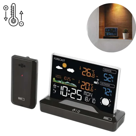 Termometry-i-stacje-pogodowe - nowoczesna stacja pogodowa bezprzewodowa meteo e8620 emos 