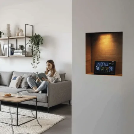 Termometry-i-stacje-pogodowe - nowoczesna stacja pogodowa bezprzewodowa meteo e8620 emos 