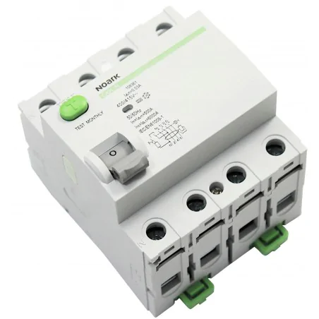 Automatyka - wyłącznik różnicowo-prądowy noark 300ma 400v ip20 25a 108339 