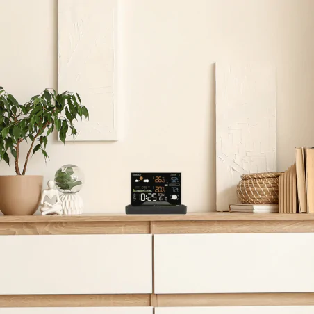 Termometry-i-stacje-pogodowe - nowoczesna stacja pogodowa bezprzewodowa meteo e8620 emos 