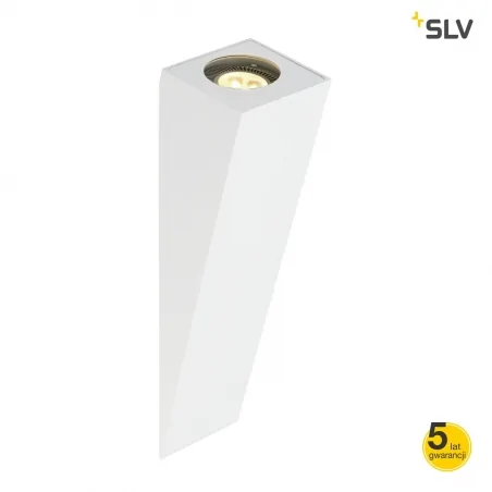 Kinkiety-do-salonu - biały kinkiet ścienny altra dice wl-2 biała gu10 max 50w slv 