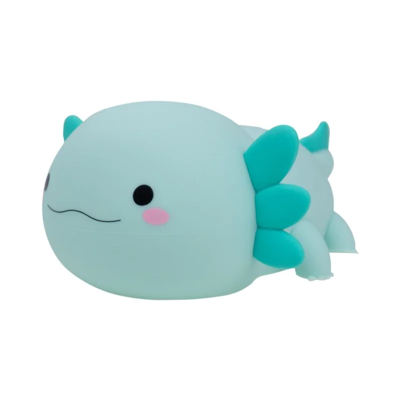 Oswietlenie-do-pokoju-dzieciecego - lampka dziecięca nocna niebieska lampa aksolotl led interblue firmy ECOLIGHT 