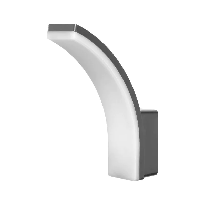 Kinkiety-ogrodowe - oprawa elewacyjna szara z regulacją mocy 20w lampa zewnętrzna led ip65 frenit ii orno firmy ORNO 