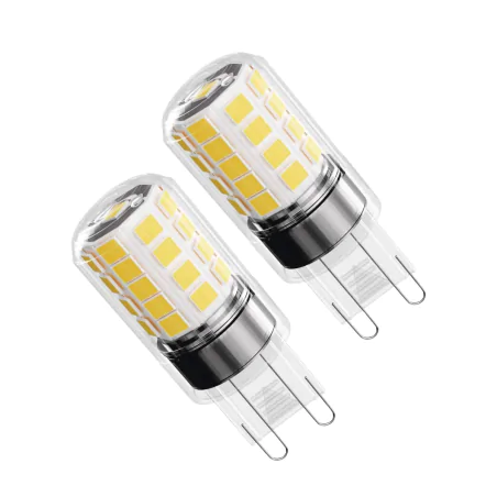 Gwint-trzonek-g9 - żarówki led g9 z neutralnym światłem 4000k 4,2w odpowiednik 40w zestaw 2szt. zq9e23.2 emos 