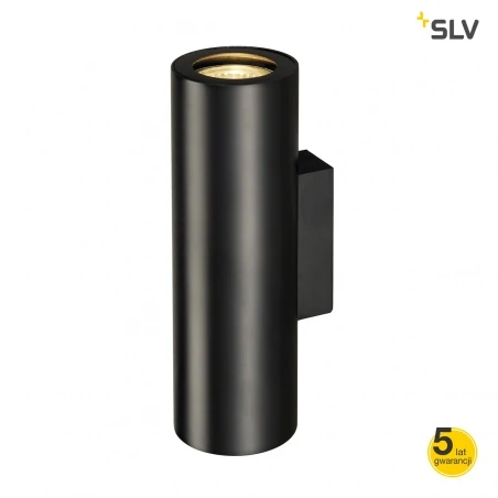 Kinkiety-do-salonu - kinkiet czarny enola_b g/d 2x gu10 max 2x 50w slv 