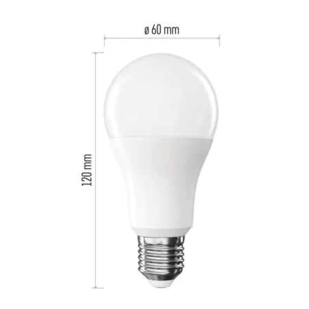 Gwint-trzonek-e27 - żarówka led e27 mocna 14w neutralna 4000k 1901lm a60 zq5d76 emos 