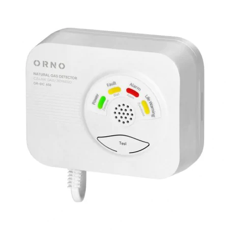 Czujniki-gazu - czujnik do gazu ziemnego detektor wykrywacz gazu do kuchni przewodowy or-dc-636 orno 