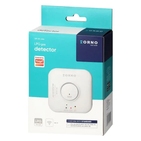 Czujniki-gazu - czujnik do wycieku gazu z butli gazowych wykrywacz gazu lpg sterowany smartfonem tuya orno 