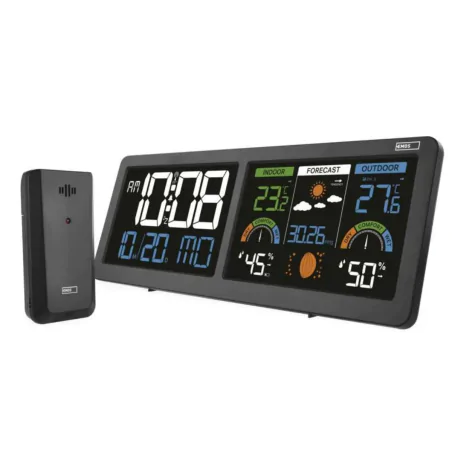 Termometry-i-stacje-pogodowe - stacja meteorologiczna bezprzewodowa z prognozą pogody e8625 emos 