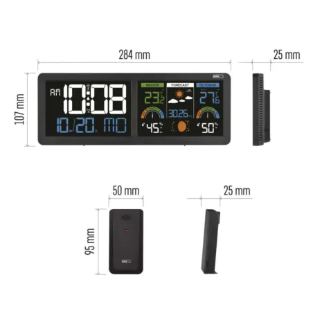 Termometry-i-stacje-pogodowe - stacja meteorologiczna bezprzewodowa z prognozą pogody e8625 emos 
