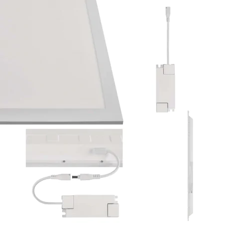 Panele-led - panel led 60x60 wpuszczany biały kwadratowy 22w neutralny 4000k luxxo zb2110 emos 