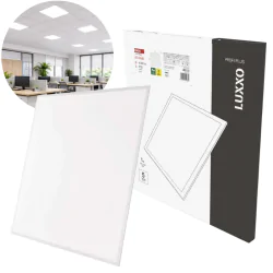 Panele-led - panel led 60x60 wpuszczany biały kwadratowy 22w neutralny 4000k luxxo zb2110 emos