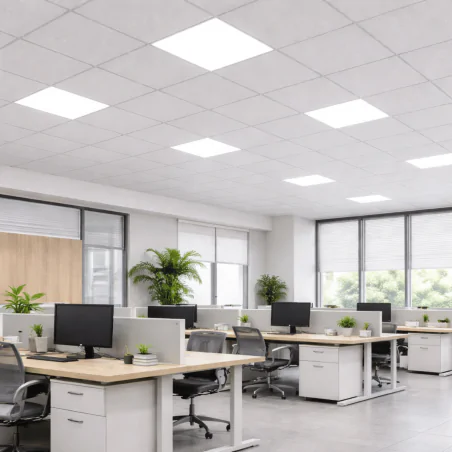 Panele-led - panel led 60x60 wpuszczany biały niski ugr kwadratowy 22w neutralny 4000k luxxo zb2120 emos 