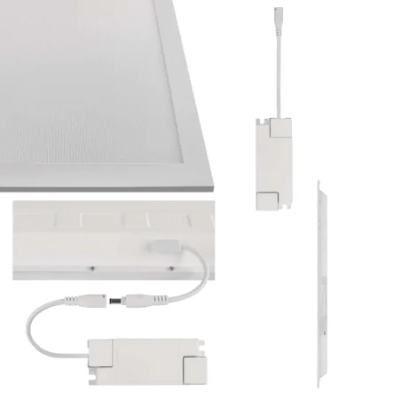 Panele-led - panel led 60x60 wpuszczany biały niski ugr kwadratowy 22w neutralny 4000k luxxo zb2120 emos 