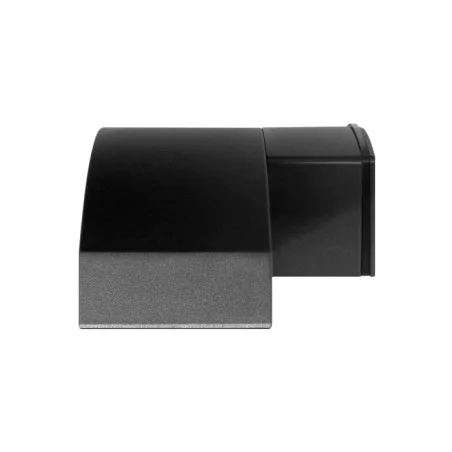 Kinkiety-ogrodowe - kinkiet ogrodowy led skierowany w dół lampa zewnętrzna czarna 9w 4000k ip54 pilea orno 