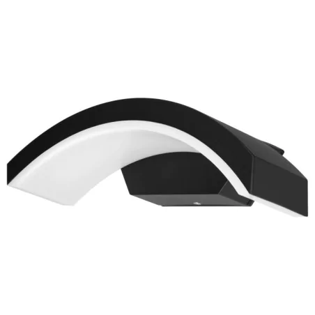 Kinkiety-ogrodowe - kinkiet ogrodowy led skierowany w dół lampa zewnętrzna czarna 9w 4000k ip54 pilea orno 